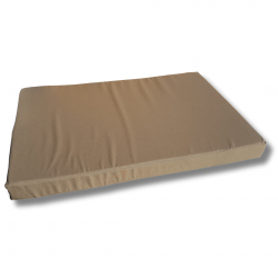 Palettenkissen Sitzkissen mit RV 120 x 80 x 10 cm Hellbraun