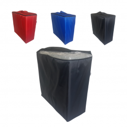 Aufbewahrungstasche wasserabweisend für Faltmatratze 195x65x10 cm Rot