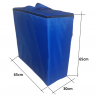 Aufbewahrungstasche wasserabweisend für Faltmatratze 195x65x10 cm BLAU