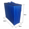 Aufbewahrungstasche wasserabweisend für Faltmatratze 200x70x10 cm Blau