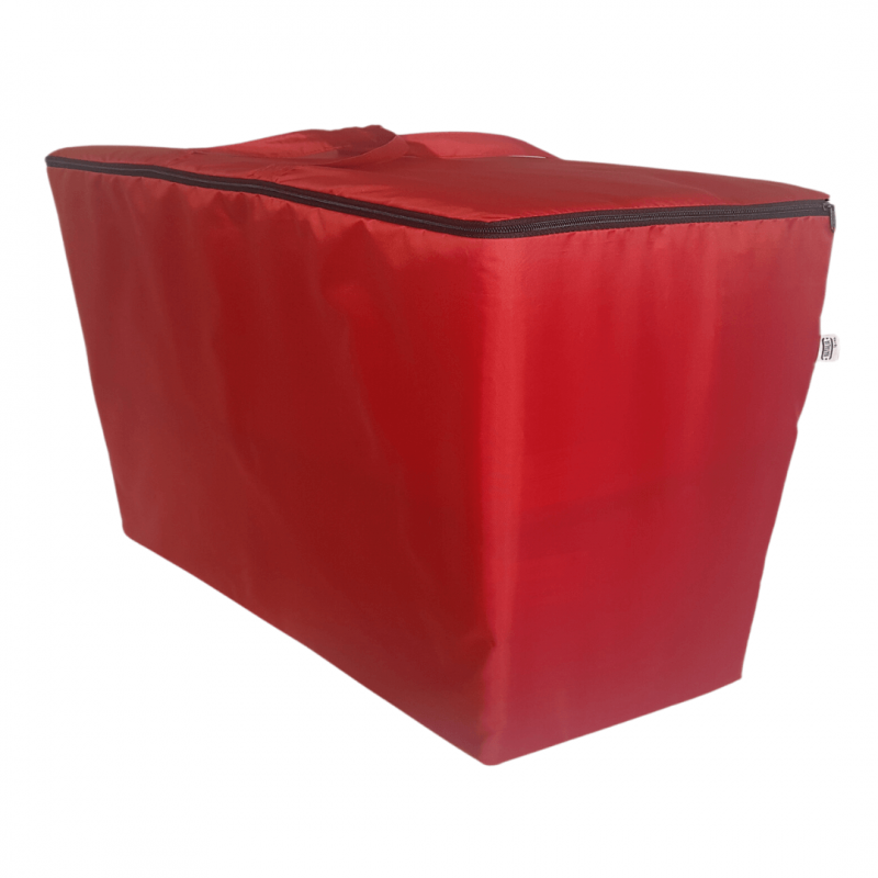 Aufbewahrungstasche wasserabweisend für Faltmatratze 200x120x10 cm - Rot