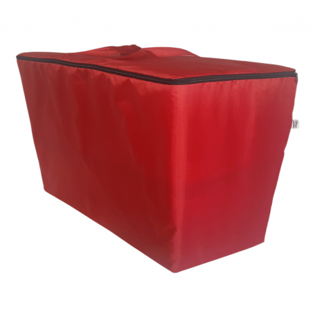 Aufbewahrungstasche wasserabweisend für Faltmatratze 200x120x10 cm - Rot