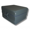 Klappmatratze visco Lux 195 x 75 x 15 cm - Anthrazit