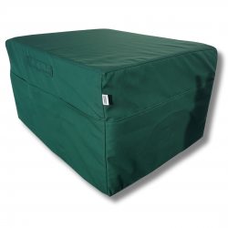 Klappmatratze visco Lux würfel 195 x 75 x 15 cm + Aufbewahrungstasche - Grün