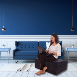 Bezug für Faltmatratze 180 cm x 80 cm x 10 cm - 0001