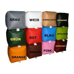 Bezug für Sitzsack Little Point- Orange