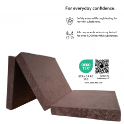 Bezug für Klappmatratze  195 cm x 65 cm x 10 cm - 1021