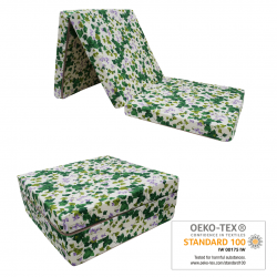 Bezug für Klappmatratze 195 cm x 65 cm x 10 cm - 003