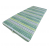 OUTLET Klappmatratze Faltmatratze 190x80x10cm - Grünes Streifendesign