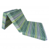 OUTLET Klappmatratze Faltmatratze 190x80x10cm - Grünes Streifendesign