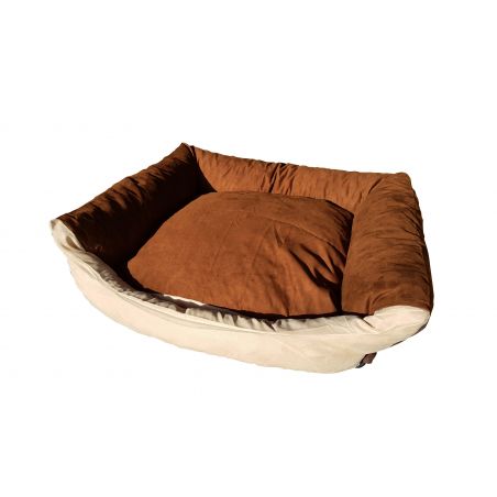 Hundebett Max - Größe M - hellbraun und beige