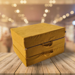 Klappmatratze visco Lux 195 x 75 x 15 cm - B33