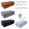 Klappmatratze Faltmatratze 200 x 90 x 8 cm  1008