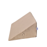 Multifunktionales Keilkissen 35x45x20 cm - zum Liegen, Lesen und als Beinauflage - 1009 Beige