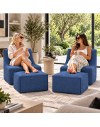 Midi Poufs für drinnen